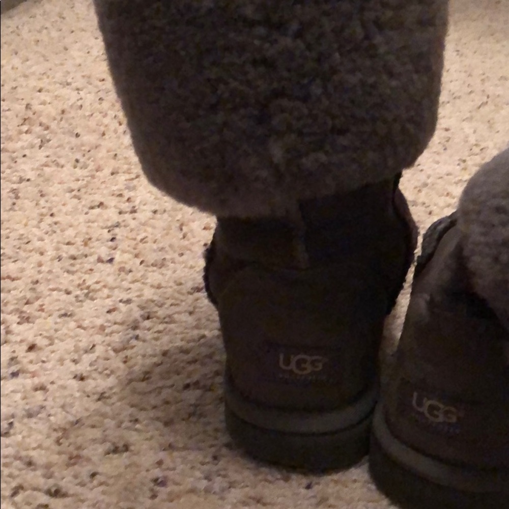 Gently used, gray classic tall UGG BOOTS